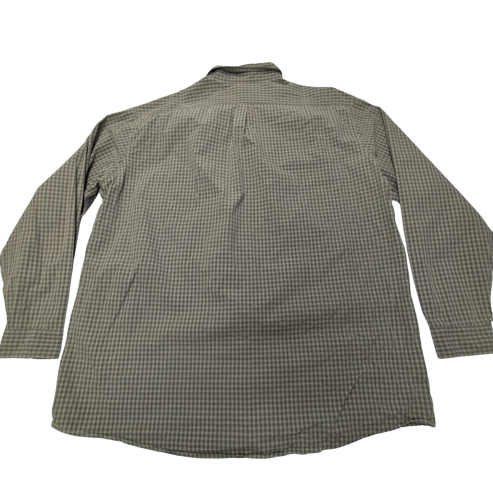 Chemise L.L. Bean kaki à petits carreaux taille XXL #140e