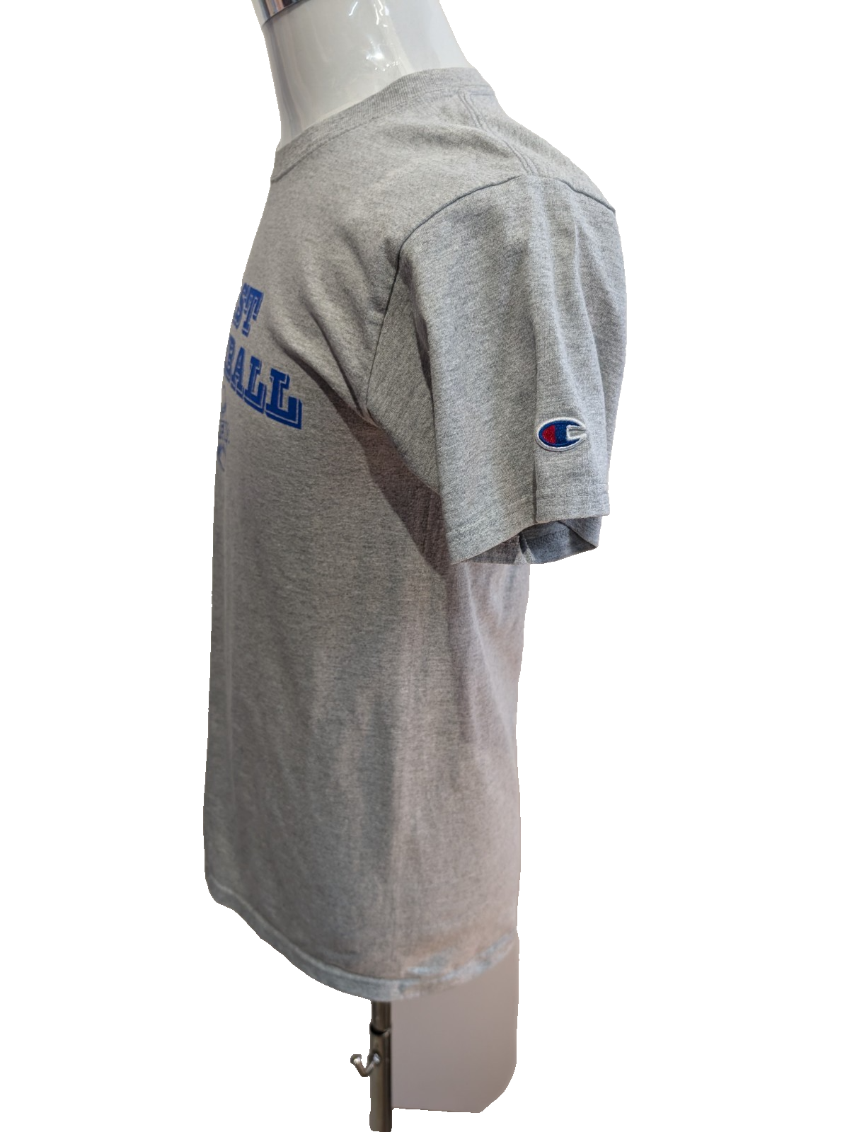 CHAMPION T-Shirt Homme S Gris EAST Baseball VINTAGE Logo Manches Rétro |102T