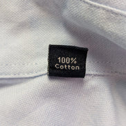 Chemise Nautica bleu clair uni taille L #132msch