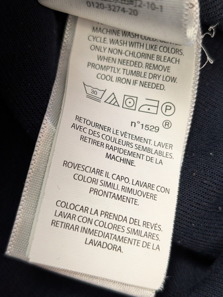 Sweat à capuche Polo Ralph Lauren XL bleu marine hoodie logo brodé