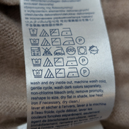 Pull Col V Tommy Hilfiger Marron Clair 100% Laine d'Agneau - Taille L / XL