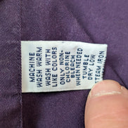 Chemise Ralph Lauren violet logo vert taille M #2053