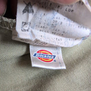 Chemise Dickies Beige M Workwear Vintage Poche Stylo