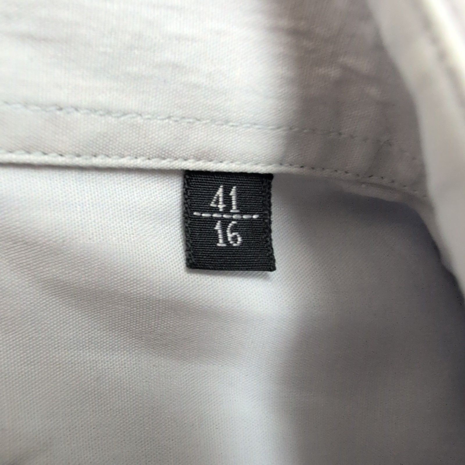 Chemise BURBERRY L Bleu Clair Logo Brodé 2 Boutons Polyester Coton manches long