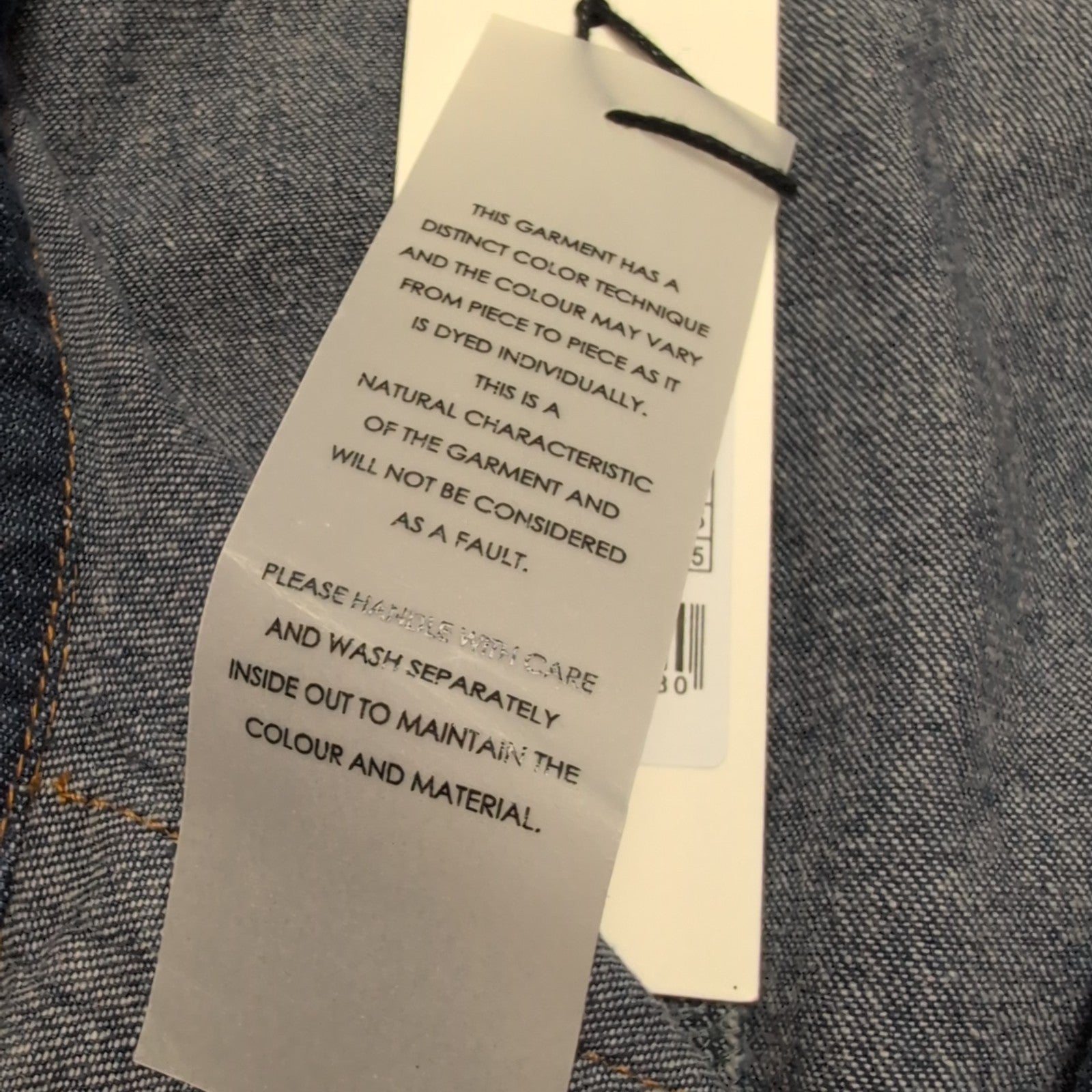 Robe Neo Noir 36 Jean Bleu Manches Longues Neuve Étiquette