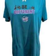 T-shirt de Sport Under Armour HeatGear Femme Vert Taille L