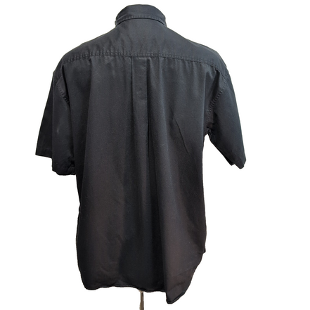 Chemise Docker's Manches Courtes Noire - Taille XL (Taille comme 2XL)