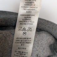 Sweat Patagonia Gris Col Rond Imprimé Bordeaux M