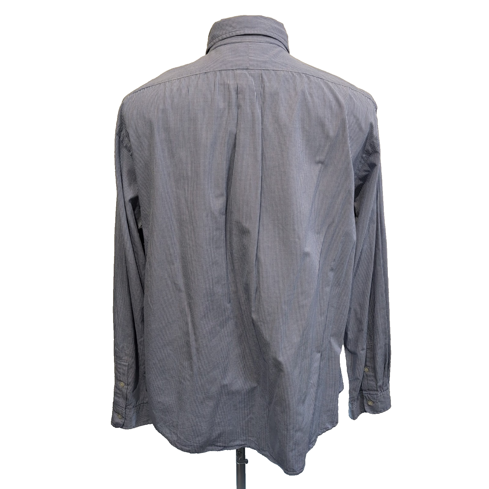 Chemise Ralph Lauren XXL Custom Fit Bleue Carreaux 100% Coton