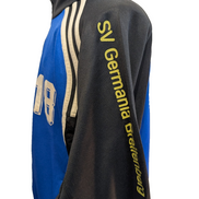 Veste de survêtement Adidas Bleue Taille XL (Mesures réelles)