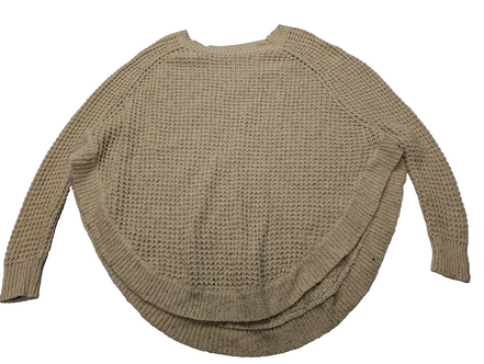 Pull Ralph Lauren (Lauren) Femme L Grosse Maille Style Cape Crème Vintage 🏷️