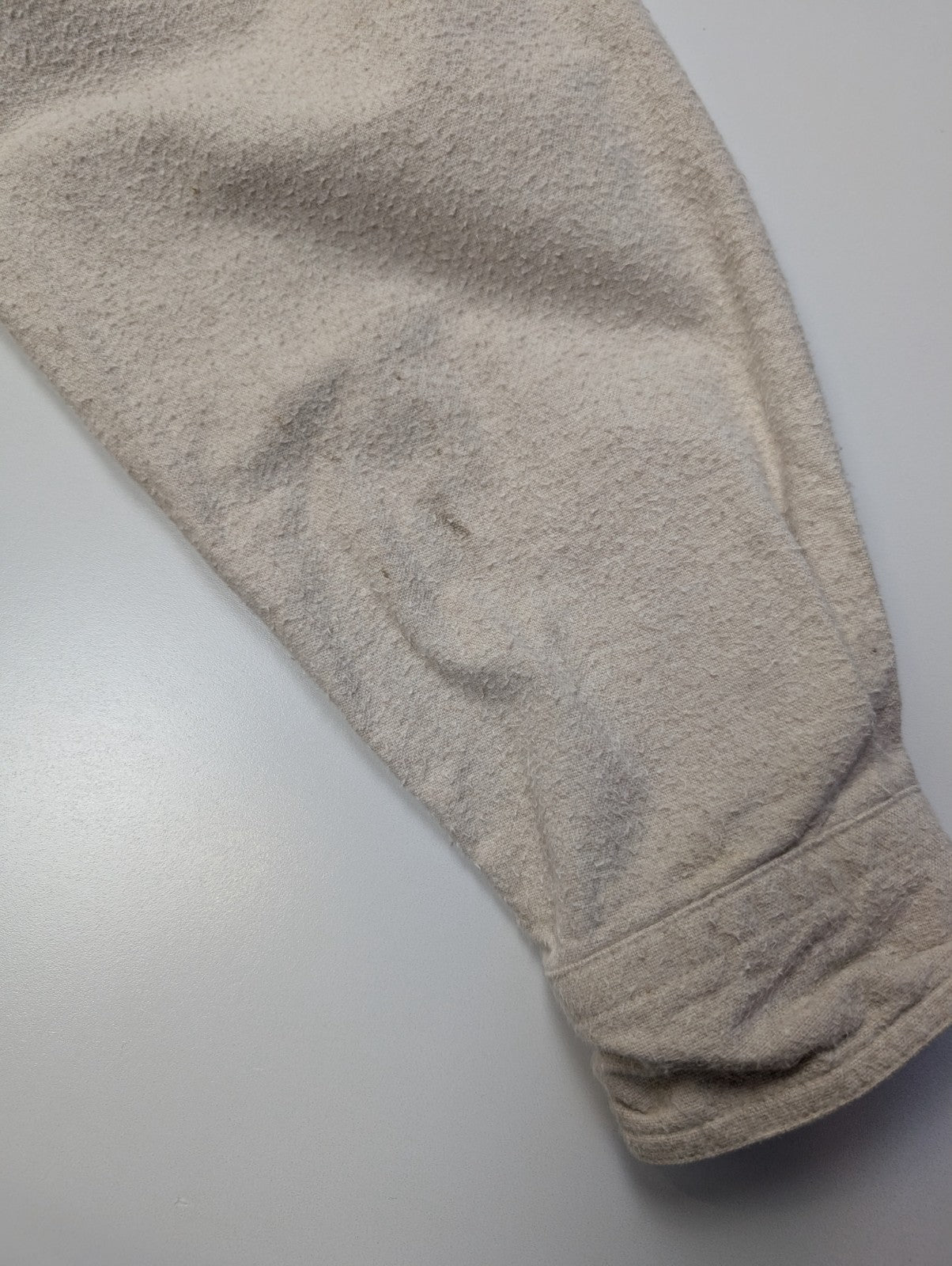 CHEMISE WOOLRICH FLANELLE CHAMOISETTE VINTAGE XL Crème Workwear