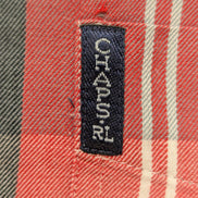 Chemise CHAPS RALPH LAUREN - Carreaux Rouge/Gris - Taille M - 100% Coton