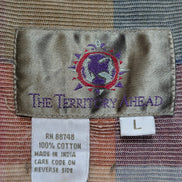 The Territory Ahead L Corduroy Shirt Flannel Chemise Velours Côtelé