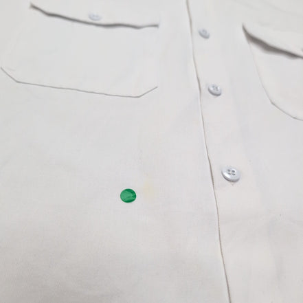 Chemise Dickies 4XL Blanche Workwear Manches courtes 2 Poches Poche Stylo