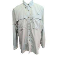 Chemise Technique L.L. Bean Homme Taille L Vert Pistache Outdoor Rando Poche