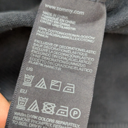 Pull Tommy Hilfiger - Col V - Bleu Marine - Premium Cotton - Taille S