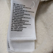 Sweat à capuche The North Face Blanc Cassé Grands Logos Taille S