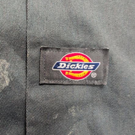 Chemise Dickies L Gris Workwear North American Roofing Vintage