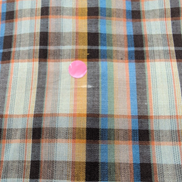 Chemise WRANGLER à Carreaux Marron & Orange Poches Manches Longues Taille XL