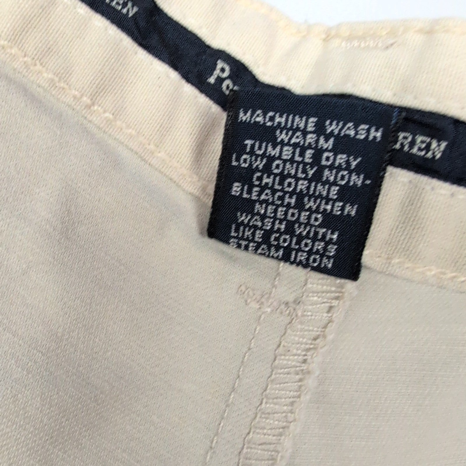 Pantalon chino Polo Ralph Lauren crème taille W42xL32 FR42 #41cr