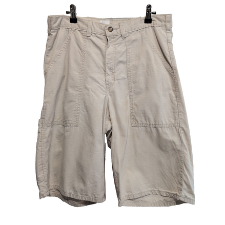 Short Dickies Workwear Crème Homme W32 Ripstop Coupe Droite Très Bon État