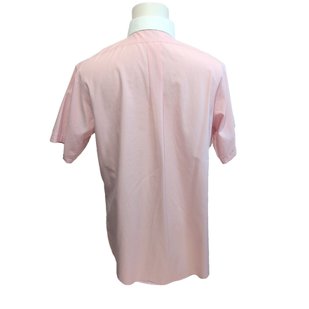 Chemise Brooks Brothers L/XL Slim Fit Rose Col Blanc Manches courtes