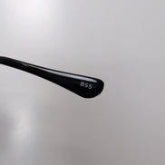 Lunettes de soleil Y2K Style Rétro Minimaliste Branche Fine métal gris