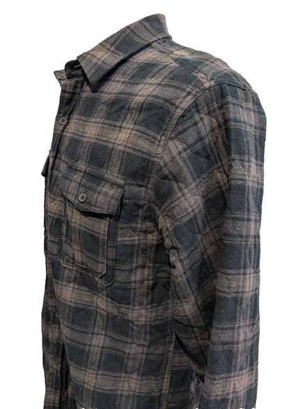 G:21 Surchemise Matelassée Flanelle Homme T.L Veste Carreau Workwear |241S