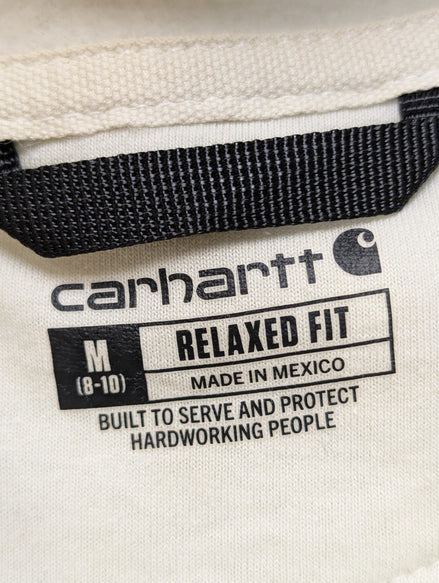 Sweat à capuche Carhartt Relaxed Fit Blanc Cassé Taille M