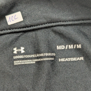 Haut de Sport Under Armour HeatGear Femme Noir & Gris Taille M