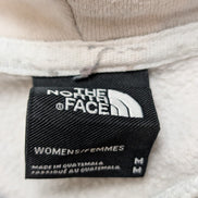 The North Face Sweat à Capuche Blanc - Logo Noir Frontal - Taille M Femme