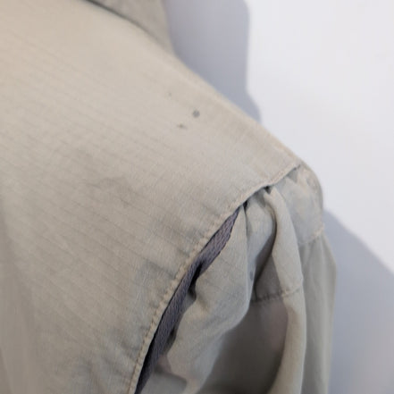 Chemise Carhartt XL Crème Ripstop Ventilée Workwear manches longues