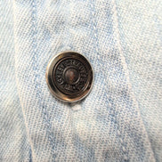 Chemise en jean Levi's bleu clair modèle rare à surcoutures Taille M