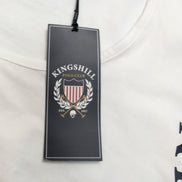 Débardeur Kingshill Polo Club 2XL Blanc Neuf Étiquette 100% Coton