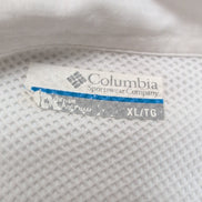 Chemise Pêche Columbia PFG Omni-Shade XLTG Blanc 6 Poches Manches Longues