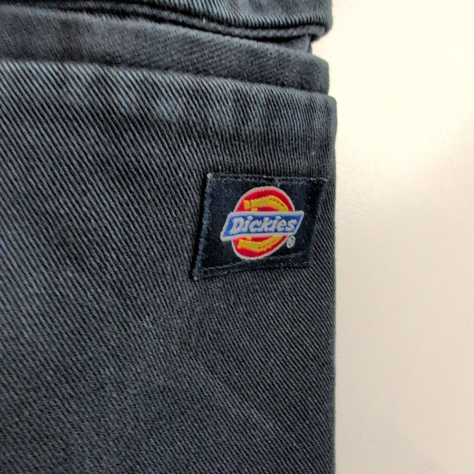 Short Dickies Workwear Bleu Marine Homme W38 Coupe Droite Très Bon État