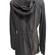 Veste Longue femme THE NORTH FACE Anthracite Rare Plaque Fer capuche - Taille L