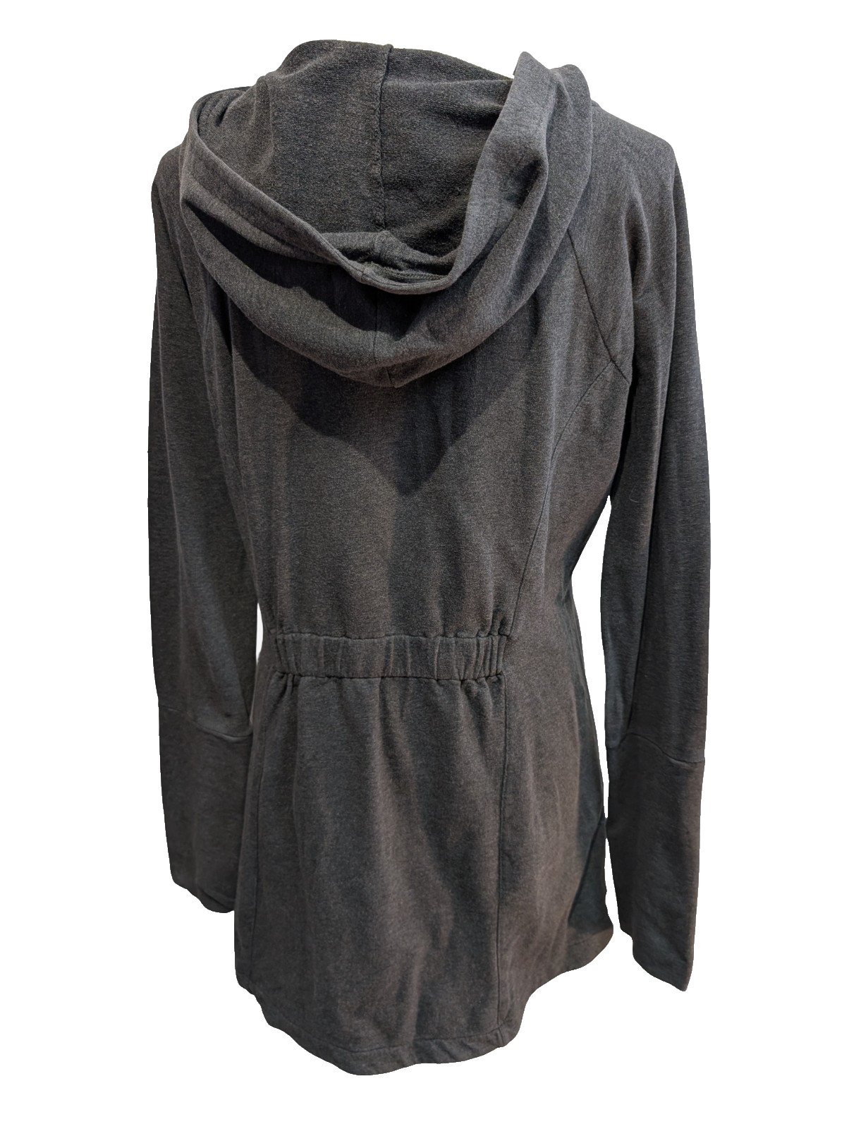 Veste Longue femme THE NORTH FACE Anthracite Rare Plaque Fer capuche - Taille L
