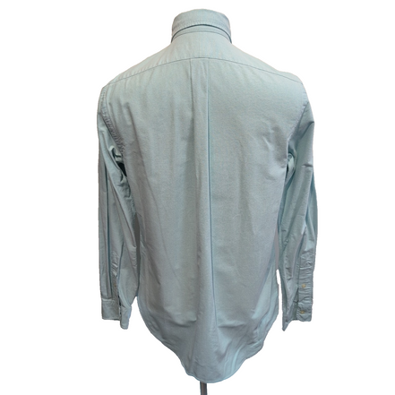 Chemise Ralph Lauren S Turquoise Oxford Logo Marron Button Down Shirt