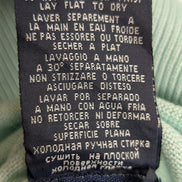 Pull Fin Polo Ralph Lauren Écusson Col V XL Vert Pastel 100% | 539WSR
