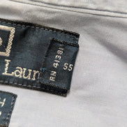 CHEMISE POLO Ralph Lauren homme XXL Classic Bleu Zinc défaut 💨