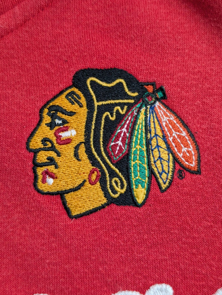 Veste Hoodie Femme Chicago Blackhawks 4Her NHL Hockey Sport Chic Rouge Taille L