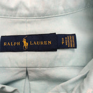 Chemise Ralph Lauren S Turquoise Oxford Logo Marron Button Down Shirt