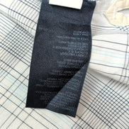 Chemise Tommy Hilfiger Manches Courtes Bleue et Blanche à Carreaux Taille L