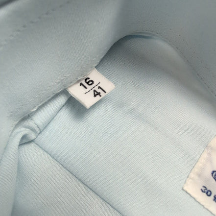 Chemise Peter & Sons New York L Bleu Clair 100% Coton Neuve Sans Étiquette