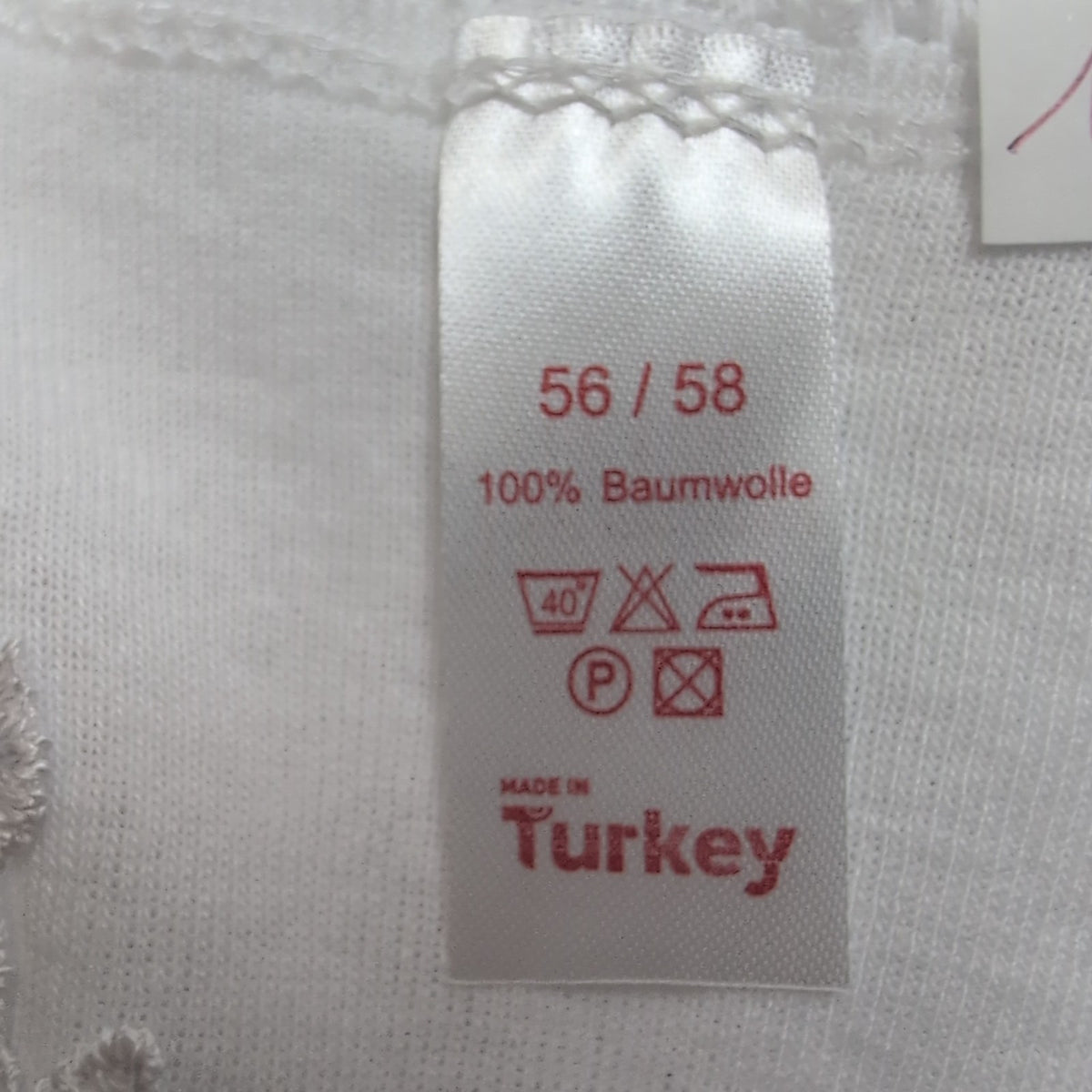 Débardeur Femme Taille 56/58 Blanc Dentelle 100% Coton Grande Taille Neuf