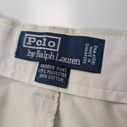 Pantalon chino Polo Ralph Lauren Andrew Pant W38 L32 crème pinces Singapore