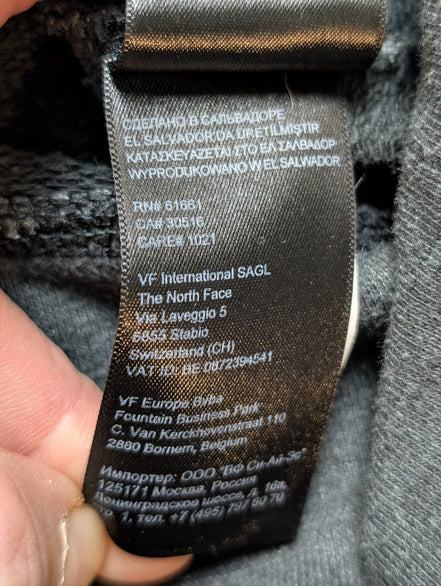 Veste à Capuche femme THE NORTH FACE Anthracite Coton Mixte - Taille M
