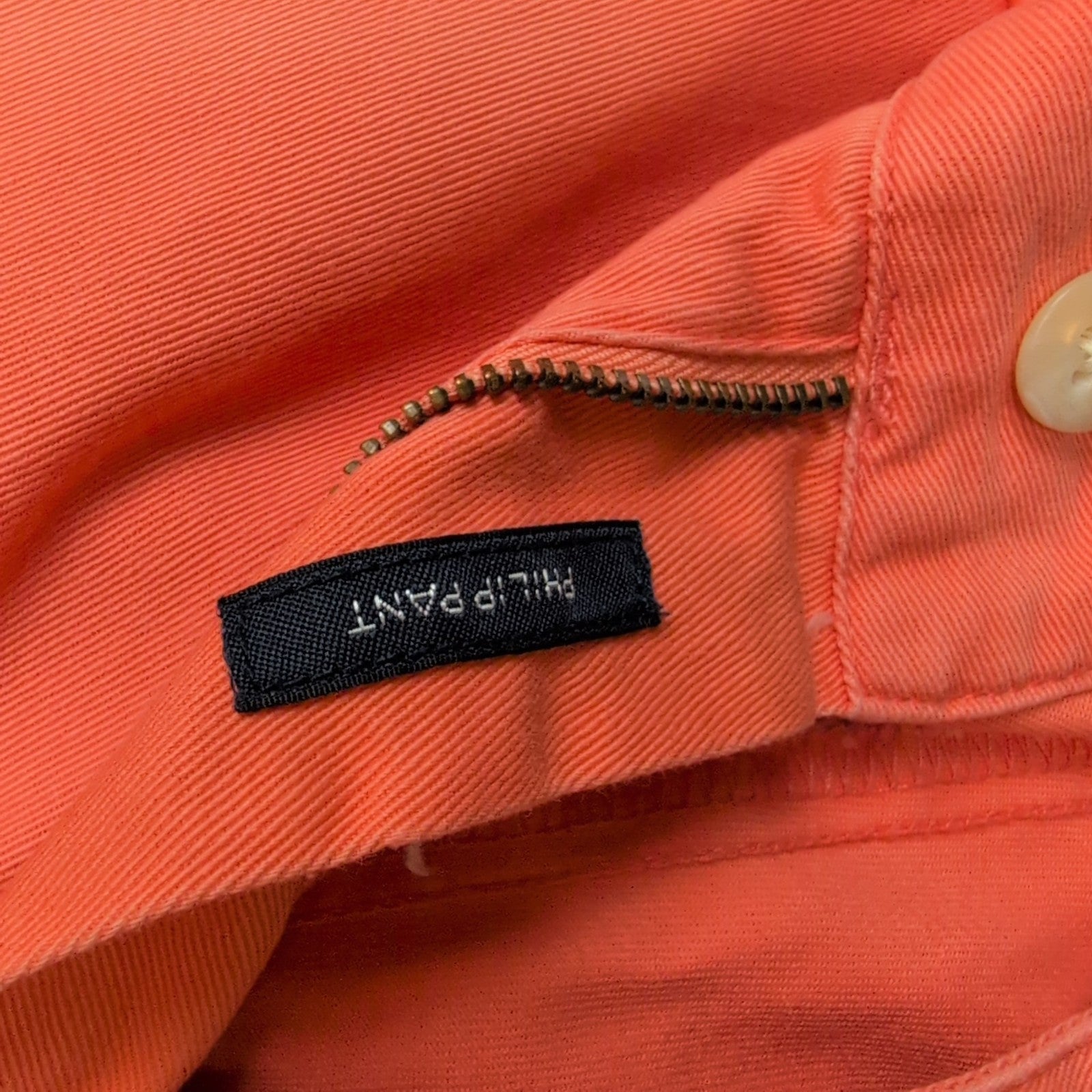 Pantalon Chino Polo Ralph Lauren Philip W33 L32 Orange Corail Coton USA